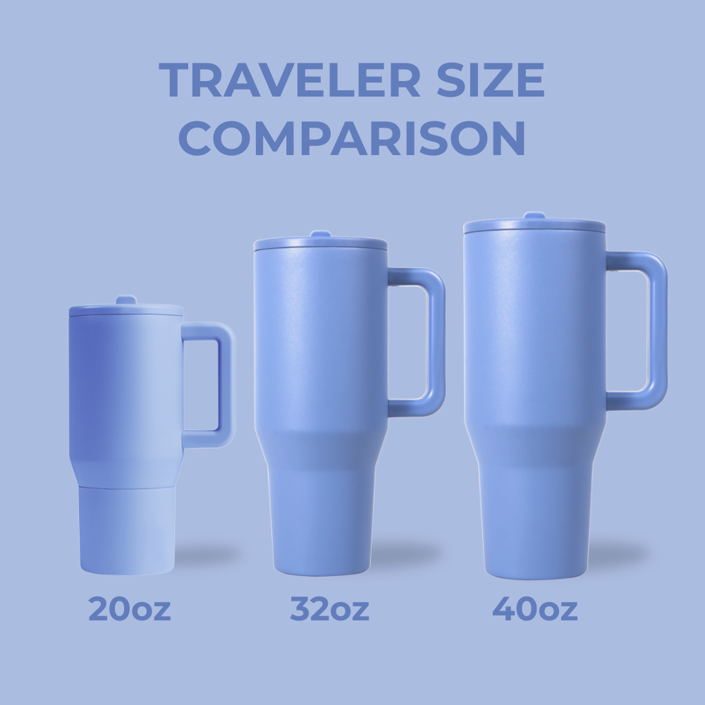 Light Blue - Traveler (40oz) 7q
