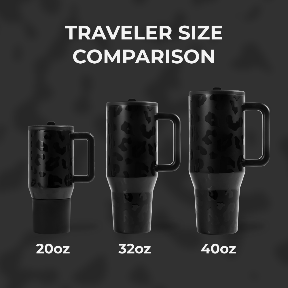 Black Leopard - Traveler (20oz) rk