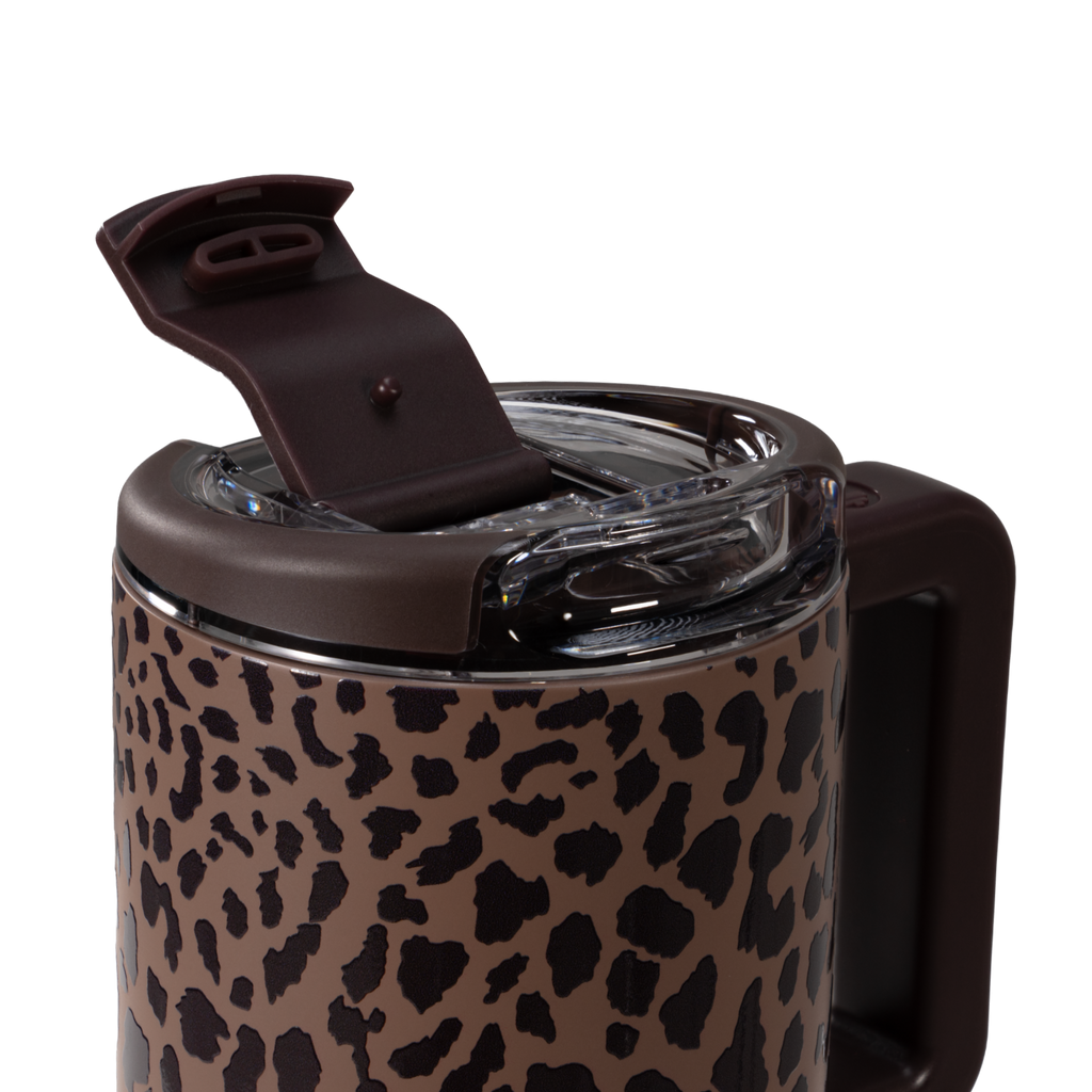 Brown Leopard - Coffee Traveler ej