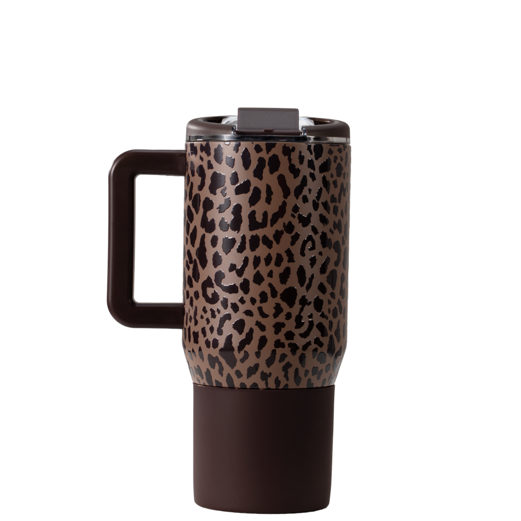 Brown Leopard - Coffee Traveler ej