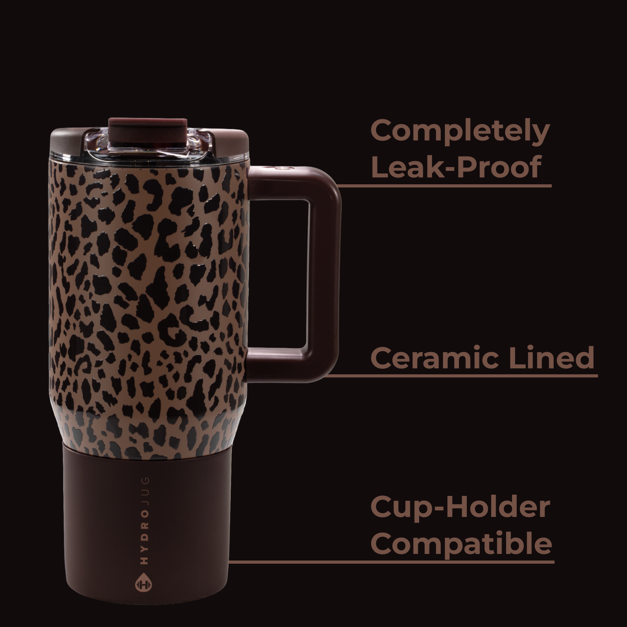 Brown Leopard - Coffee Traveler ej