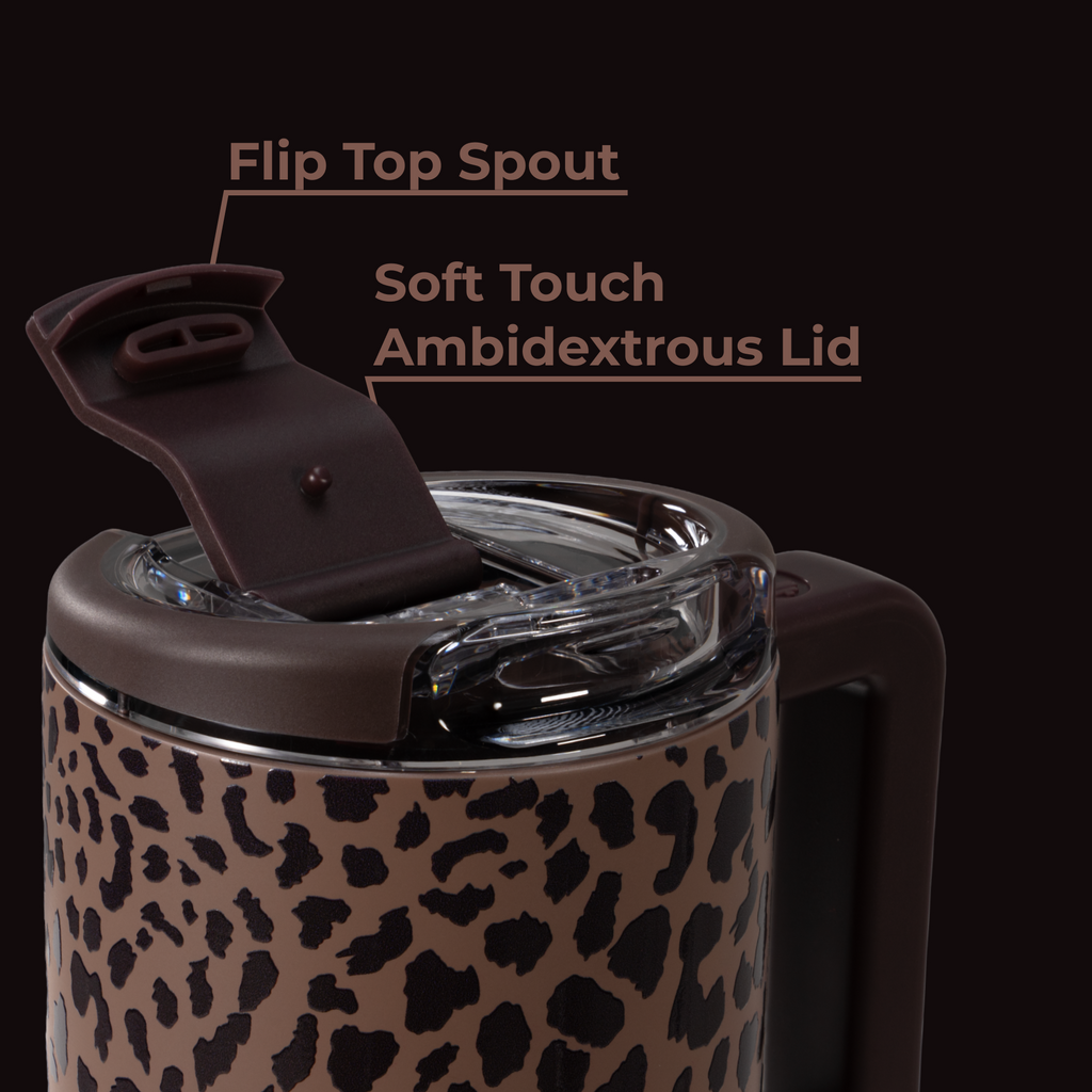 Brown Leopard - Coffee Traveler ej