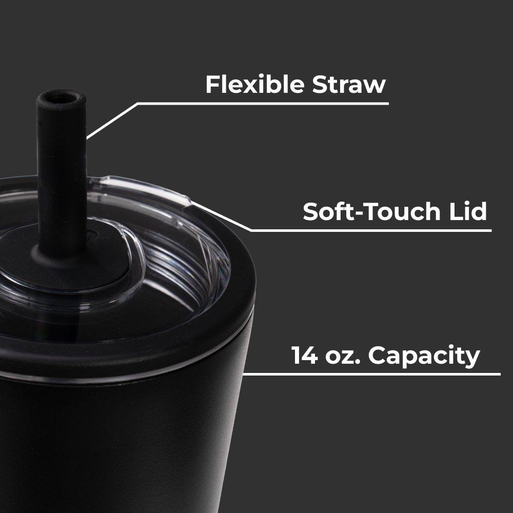 Black - Everyday Tumbler 14oz 4o