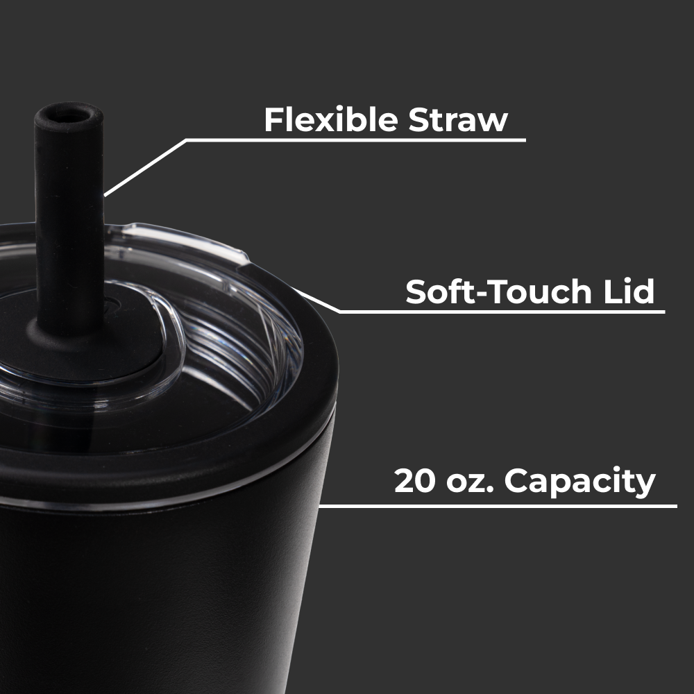 Black - Everyday Tumbler 20oz jn