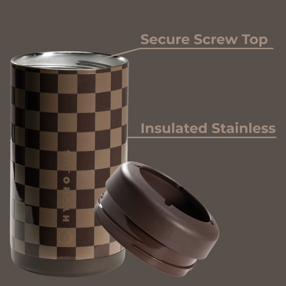 Autumn Checkers - Can Cooler (Slim) s7