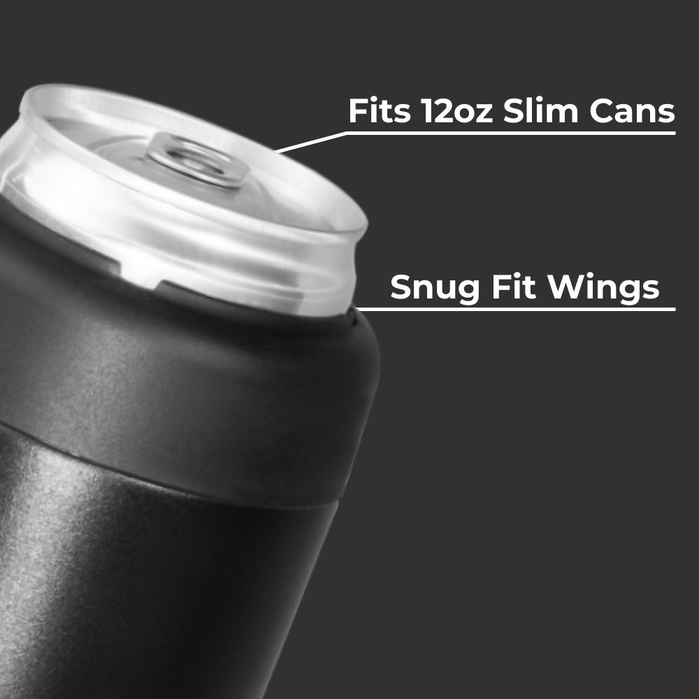 Black - Can Cooler (Slim) hx