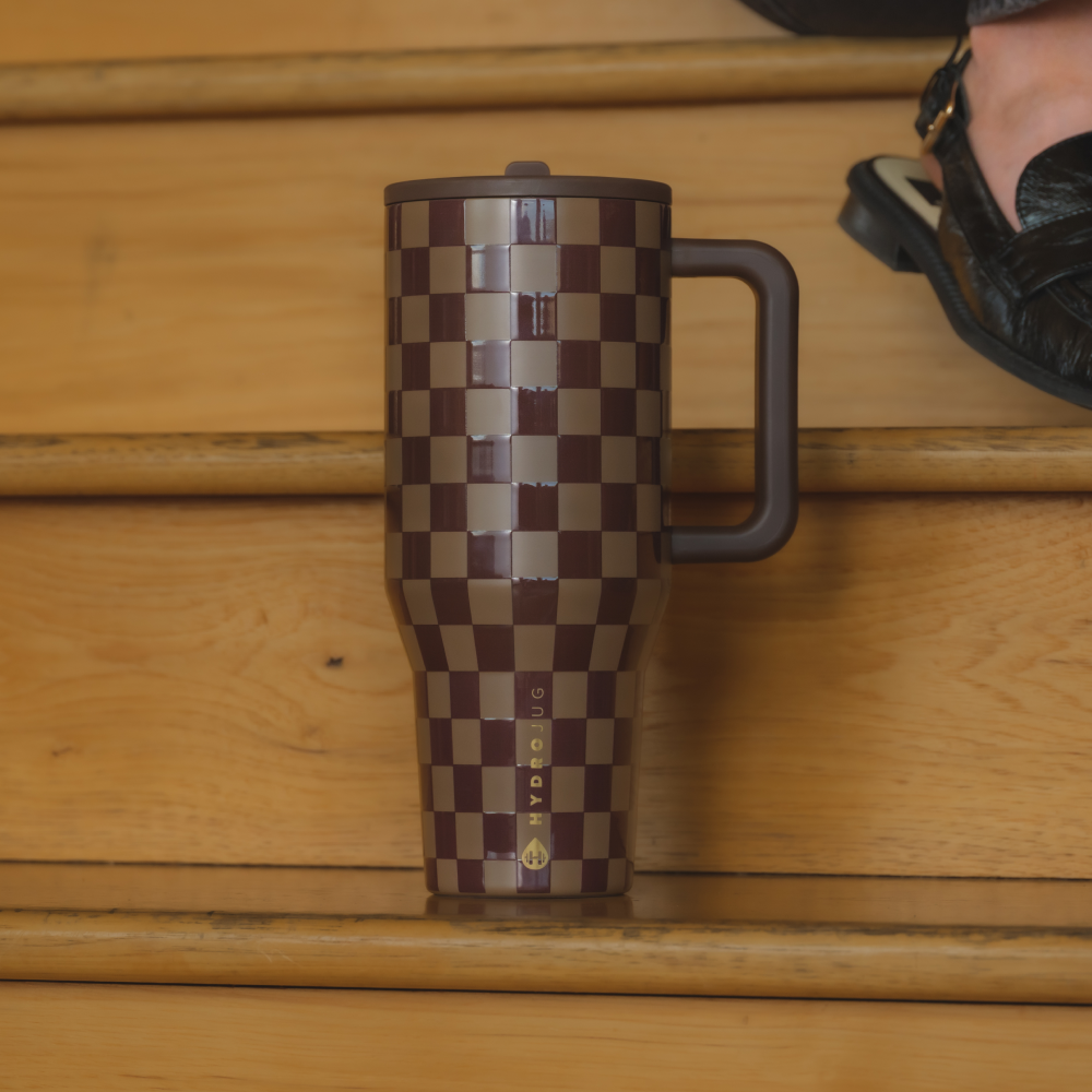 Autumn Checkers - Traveler (32oz) ej