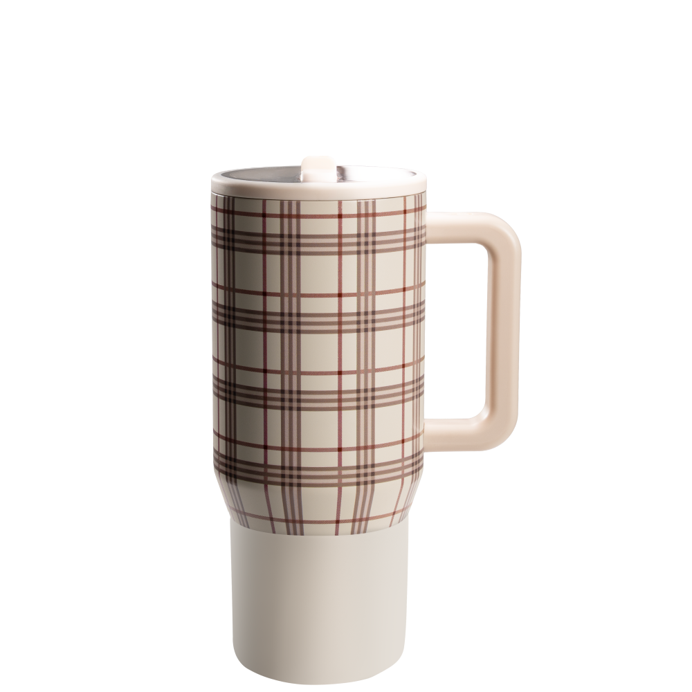 Autumn Checkers - Traveler (32oz) sl