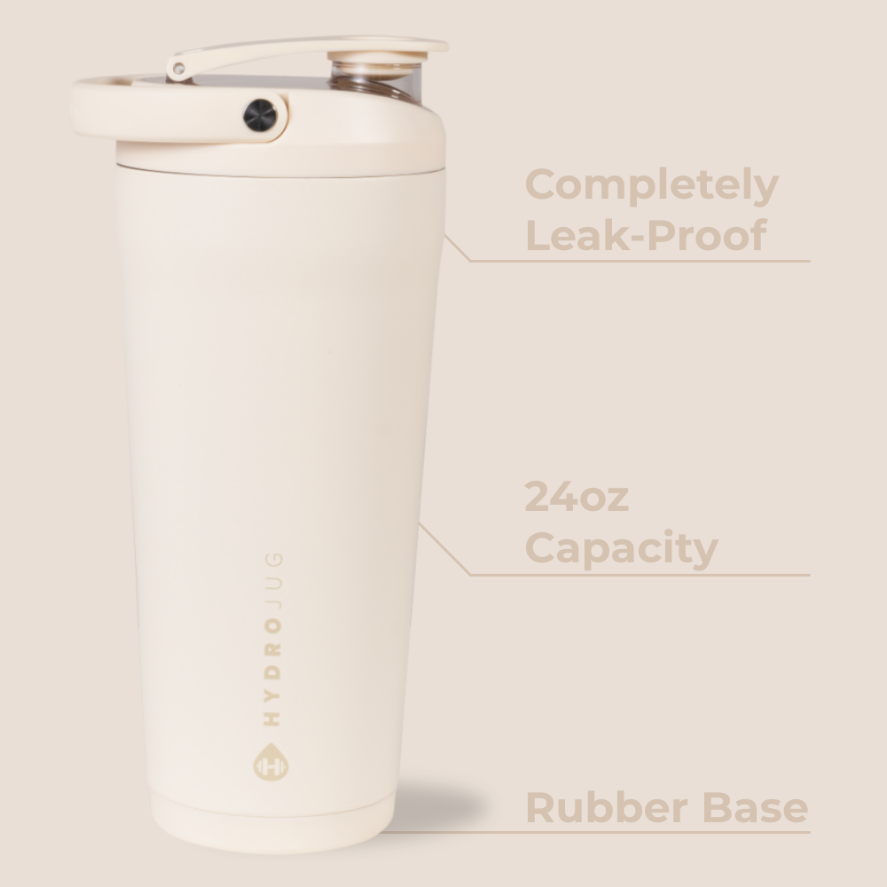 Cream - Insulated Shaker (24oz) ex