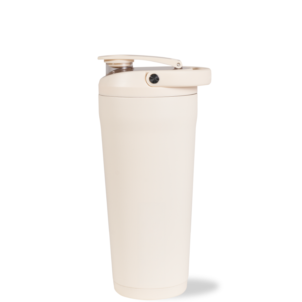 Cream - Insulated Shaker (24oz) ex